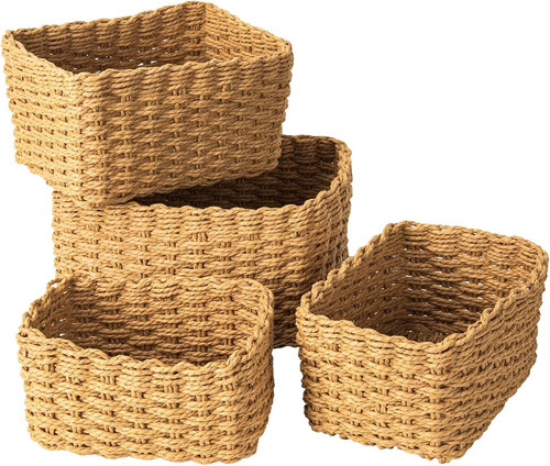 Storage baskets set of - baskets,, 4