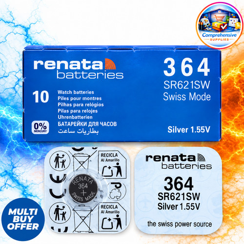 Renata watch battery 364 - renata,