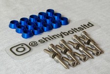 Vauxhall Corsa D Full Engine Bay Stainless Bolt & Washer kit Turbo VXR SRI BURG