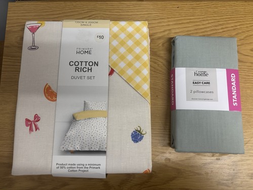 Primark home single duvet set - duvet,