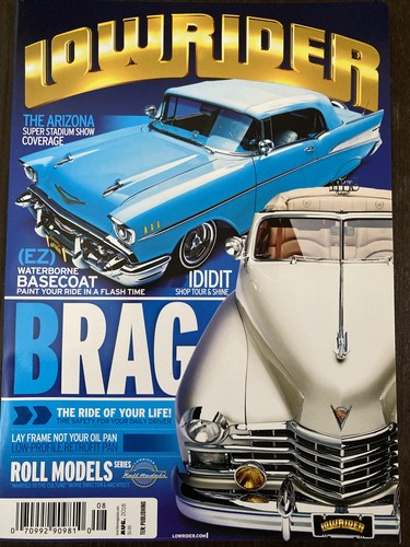Lowrider magazine august 2018 - magazine,