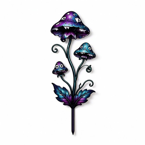 Toadstool garden ornament - toadstool,