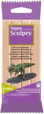 Super Sculpey Polymer Clay - 1 lb/454 g, Beige Pack of 1