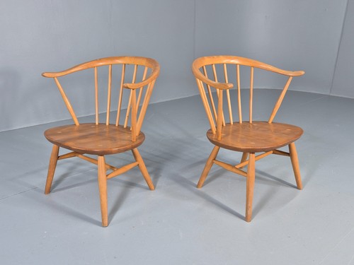 Ercol cowhorn elbow - ercol, chairs