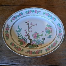 Vintage John Maddock & Sons - Indian Tree Large 14" Oval Platter