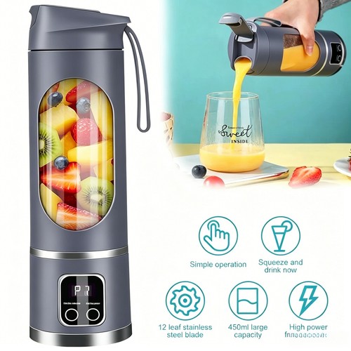 450ml portable juicer cup - portable,