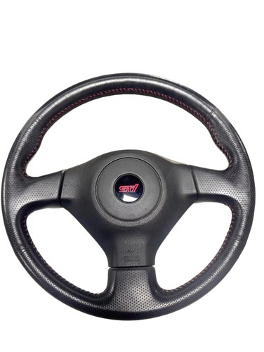 Genuine leather steering wheel - leather,