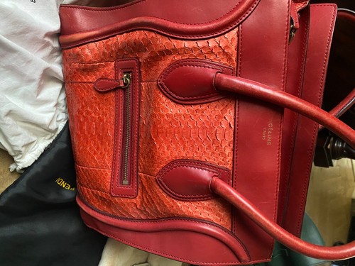 Celine vintage style leather - vintage,