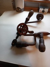 LOT x3 Vintage Hand Drills |