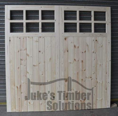 Wooden garage doors - garage, heavy