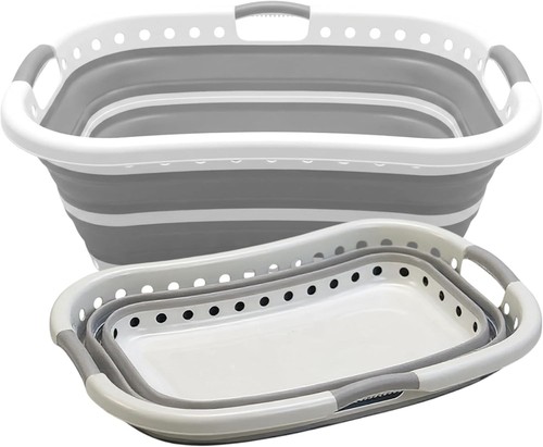 68l collapsible laundry - collapsible, basket