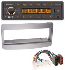 Continental Bluetooth MP3 USB DAB Car Stereo for Toyota Celica MR2 Dark Silver