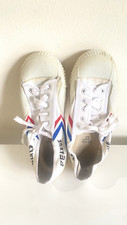 Feiyue Mens 1920 white MMA Canvas Sneaker. Rubber toe Size 25/40- US size Men 7