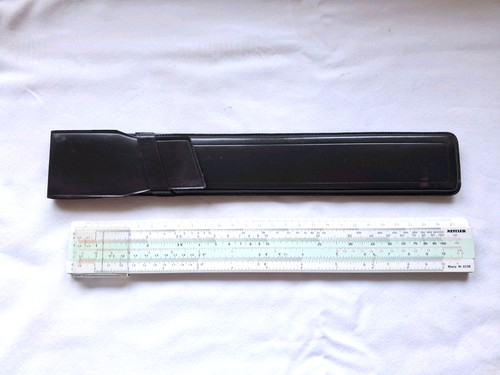 Vintage nestler slide - slide, rule