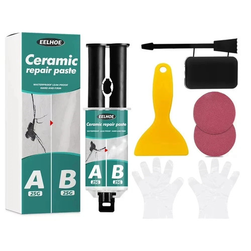 Bath white enamel repair - white,