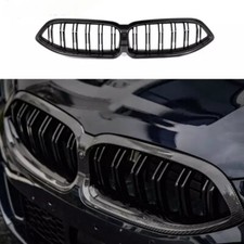 Carbon Fiber Front Kidney Grille For BMW G14 G15 G16 840i M850i W/ Camera Hole