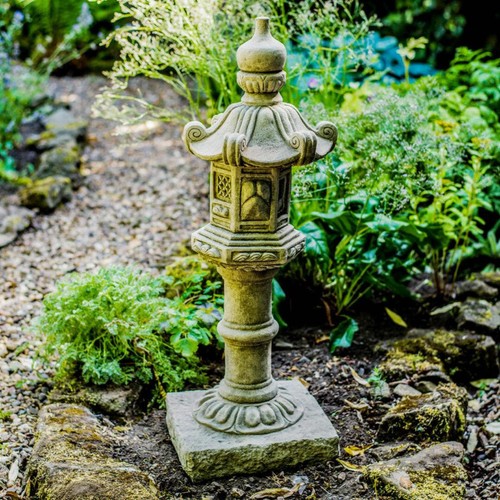 Small pagoda stone - stone, garden