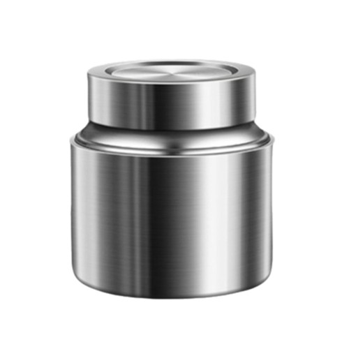 1pc stainless steel - stainless, canister