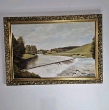 Antique Oil Painting ' G