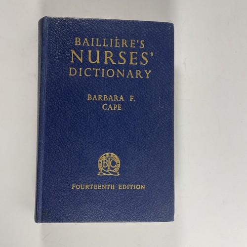 Bailliere nurses dictionary - bailliere's,