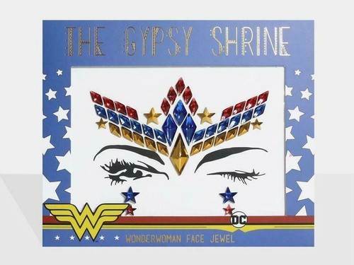 Wonderwoman glitter face - dc,