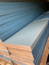 Ultra gloss acrylic faced duck egg blue kitchen unit plinth kickboard 2.4m long
