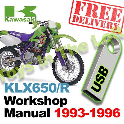Kawasaki klx650 service - klx650, r