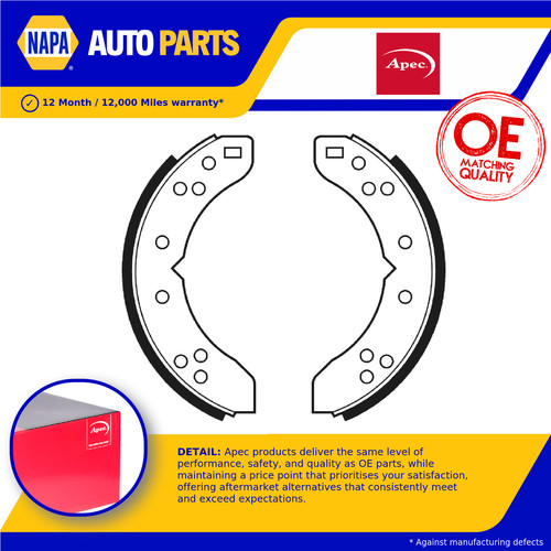 Brake shoes set fits - shoes,