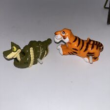 VINTAGE (1980s) Disney KAA & Shere Khan Jungle Book Snake PLASTIC WIND UP TOY