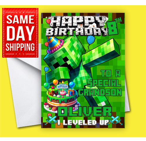Personalised birthday card - personalised,