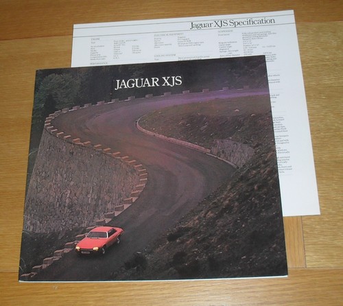 Jaguar xjs brochure - brochure, &