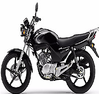 YAMAHA YBR125 BREAKING. FRONT