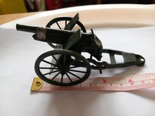 Vintage Britains 34218/30 Royal Artillery Gun Adjustable With Firing Mechanism