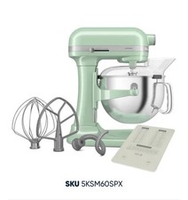 Food Mixer by KitchenAid - 5.6L, Bowl-Lift, Heavy Duty Design, Pistachio