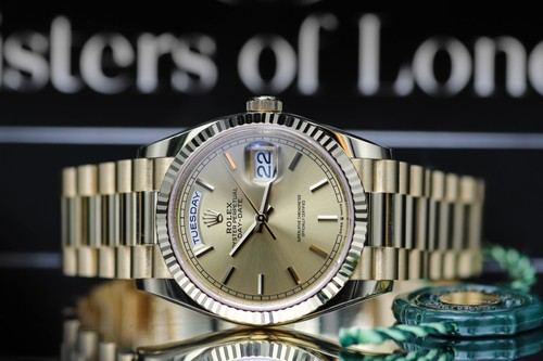 Rolex day date 36mm - 36mm, yellow