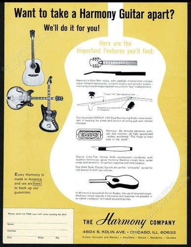 1967 harmony electric - harmony, &