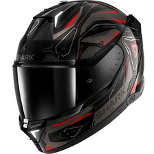 Shark Skwal i3 Motorbike Motorcycle Helmet - Linik Black / Anthracite / Red