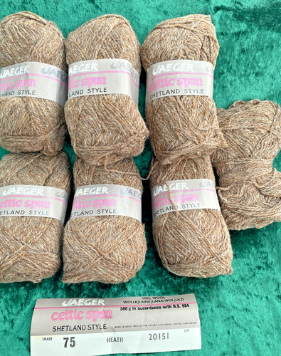 Vintage yarn wool 320g - -, of