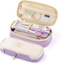 EASTHILL Big Capacity Pencil Pen Case Office College School Large Storage High 