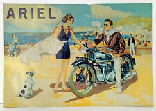 Ariel Motorbike advertising print Robert Opie Collection