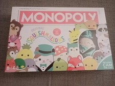 Monopoly Original Squishmallows Board game  Kids Play Toys Hasbro Collectors