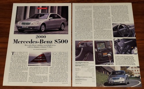 Mercedes benz s500 - mercedes,