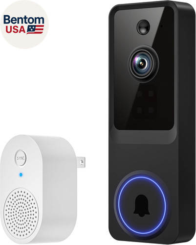 Wireless doorbell camera - doorbell, camera,1080p