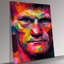 Ricky Hatton Icon Abstract Modern Canvas Print Wall Art Picture Home Decor