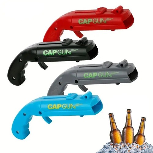 Creative cap gun - gun, opener