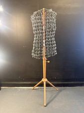 Vintage French Blue Wire Dress