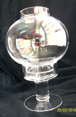 Hurricane lamp style tea - lamp,