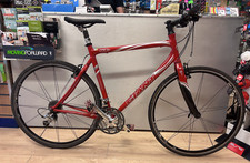 Used Giant FCR2 700C Wheel 56cm Frame Red/White Hybrid Gravel Bike