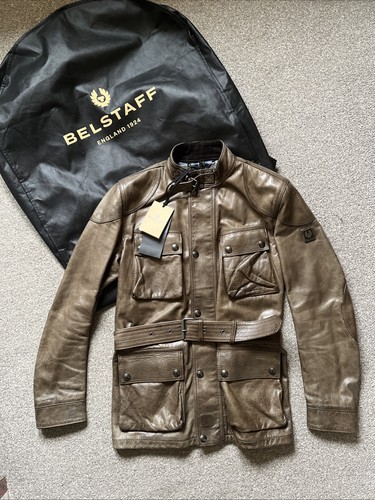 Belstaff leather trialmaster - belstaff,