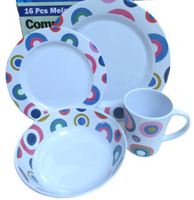 Melamine 16 pcs dinner set
